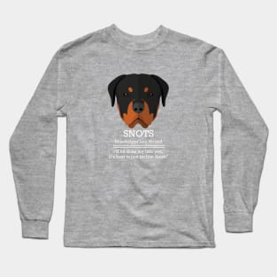 SNOTS - Mississippi Leg Hound Long Sleeve T-Shirt